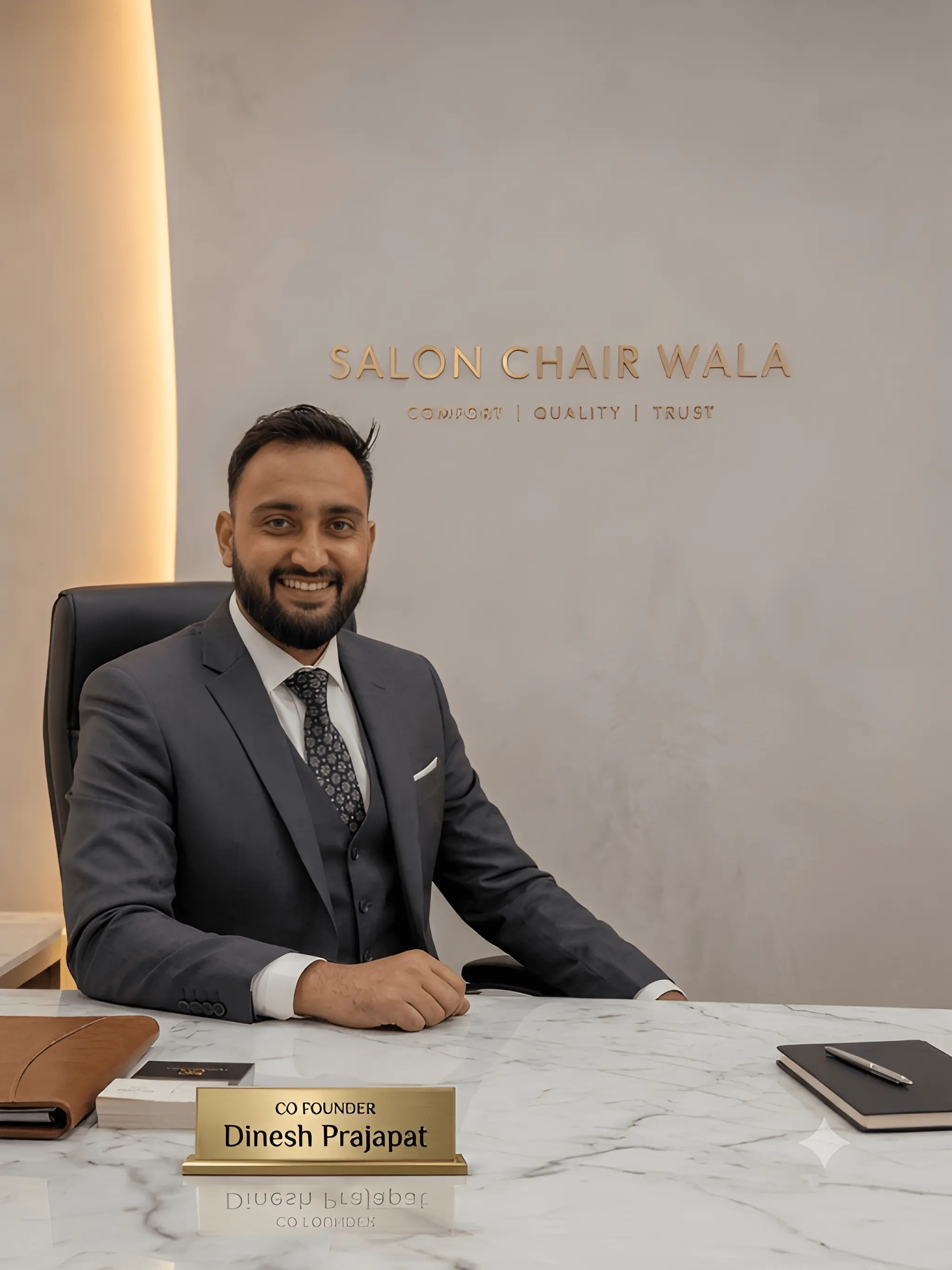 Dinesh Redwal - Co-Founder, Salon Chair Wala