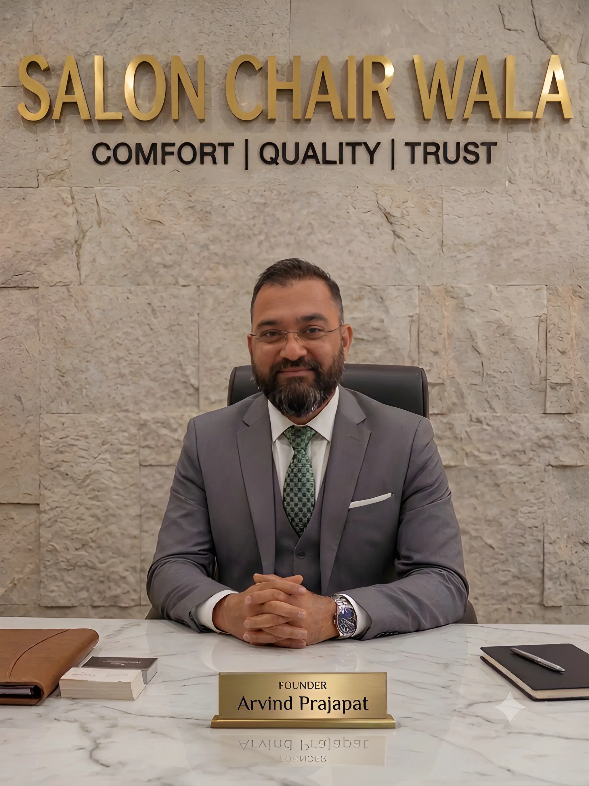 Arvind Redwal - Founder, Salon Chair Wala